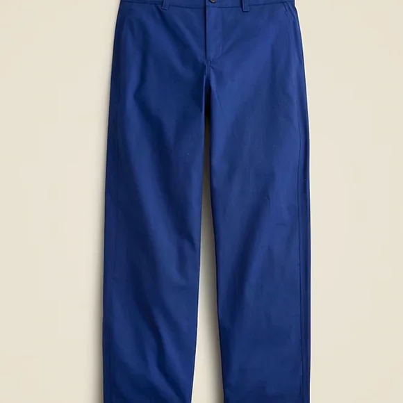 J. Crew barrel-leg pant in cotton blend - Picture 1 of 5